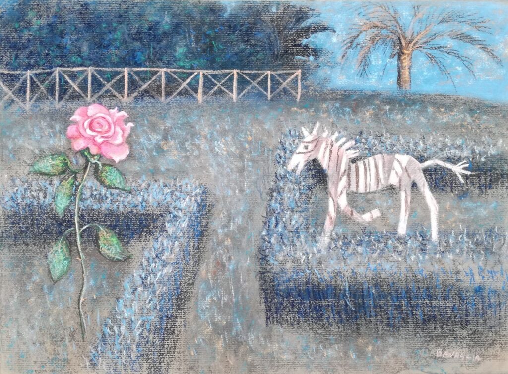 La zebra e la rosa | Enrico Benaglia