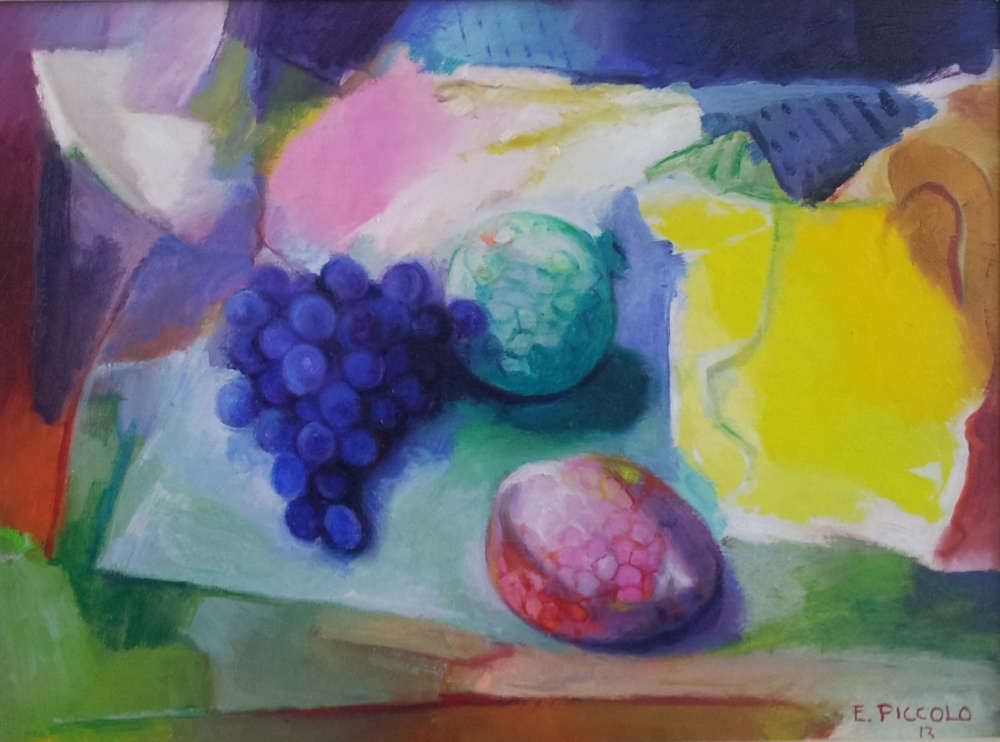 Composizione con uva | Ernesto Piccolo